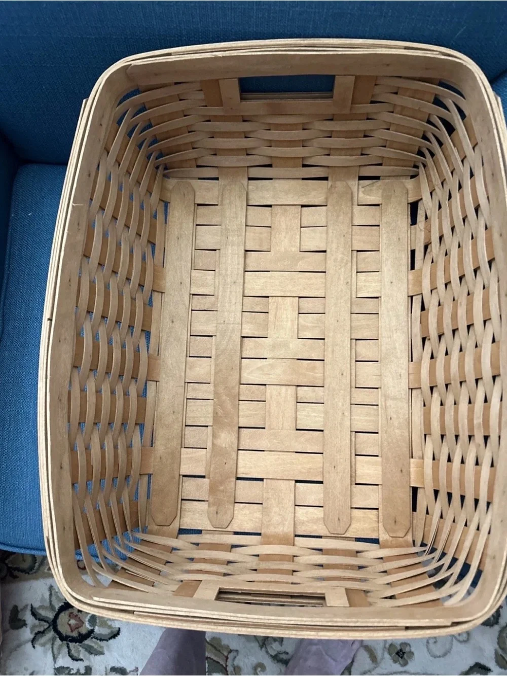 Longaberger 2006 Large Storage Solutions Basket And Protector